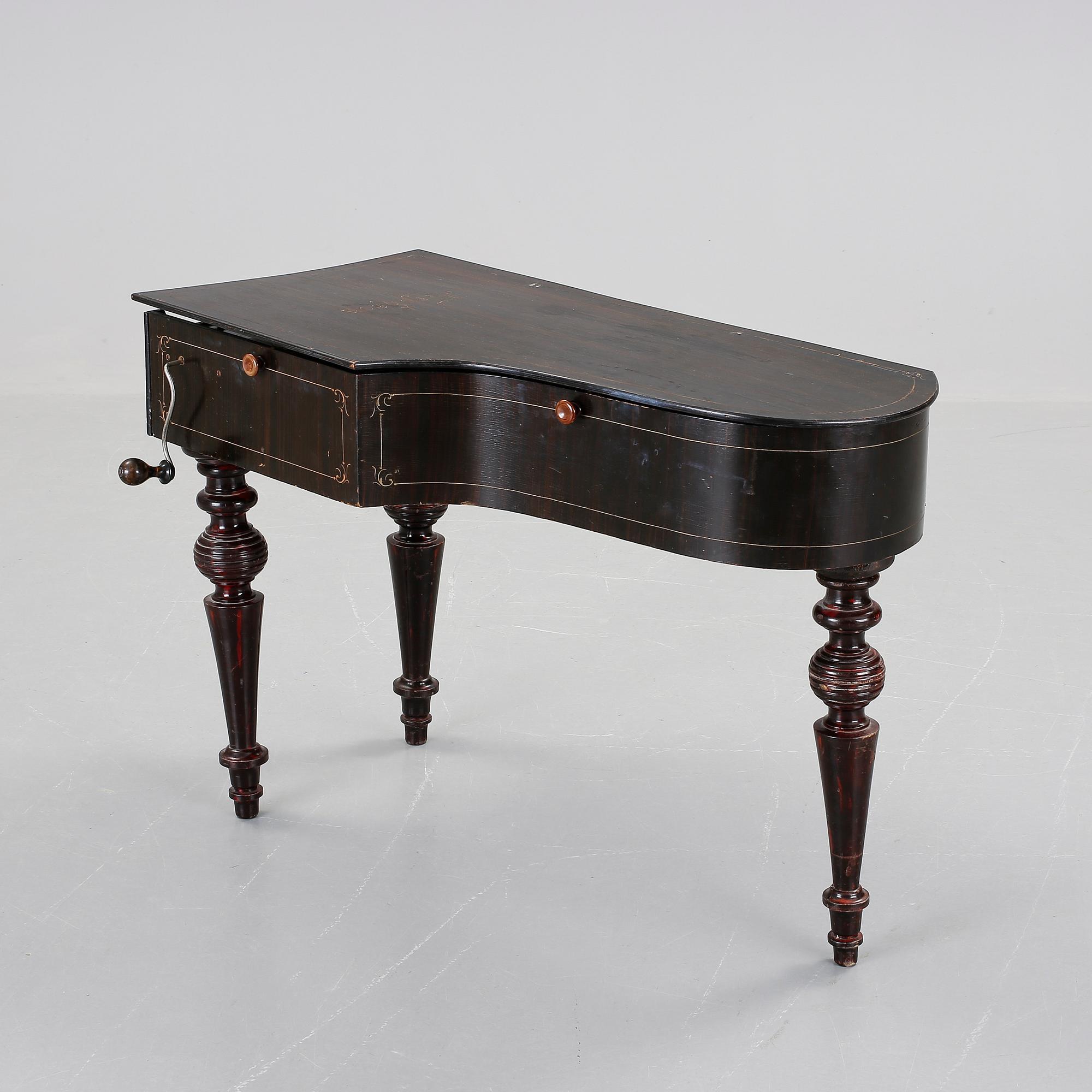 MEKANISK CITTRA, Orpheus, omkring 1900.