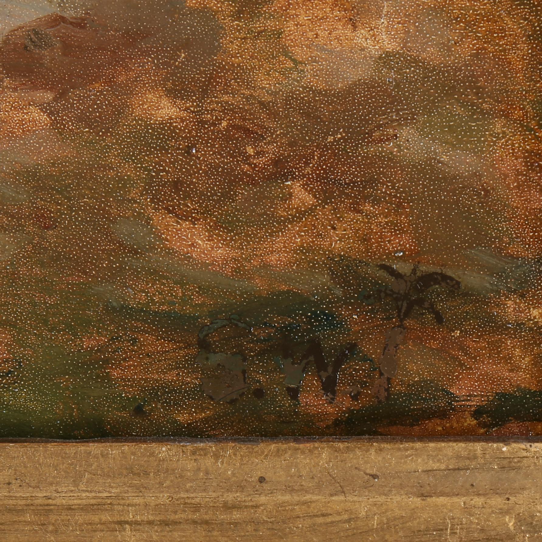 GUSTAF WILHELM PALM, olja på duk, Sverige, troligen 1850-1860s.