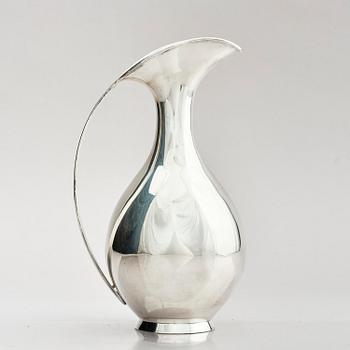Kay Fisker, a sterling silver jug, company Anton Michelsen, Copenhagen, Denmark.