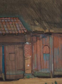 Piet Mondrian, Barn doors of a Brabant farm building.