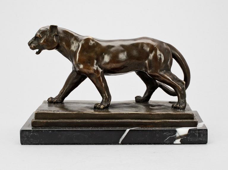 ANTOINE LOUIS BARYE, efter, skulptur, brons.