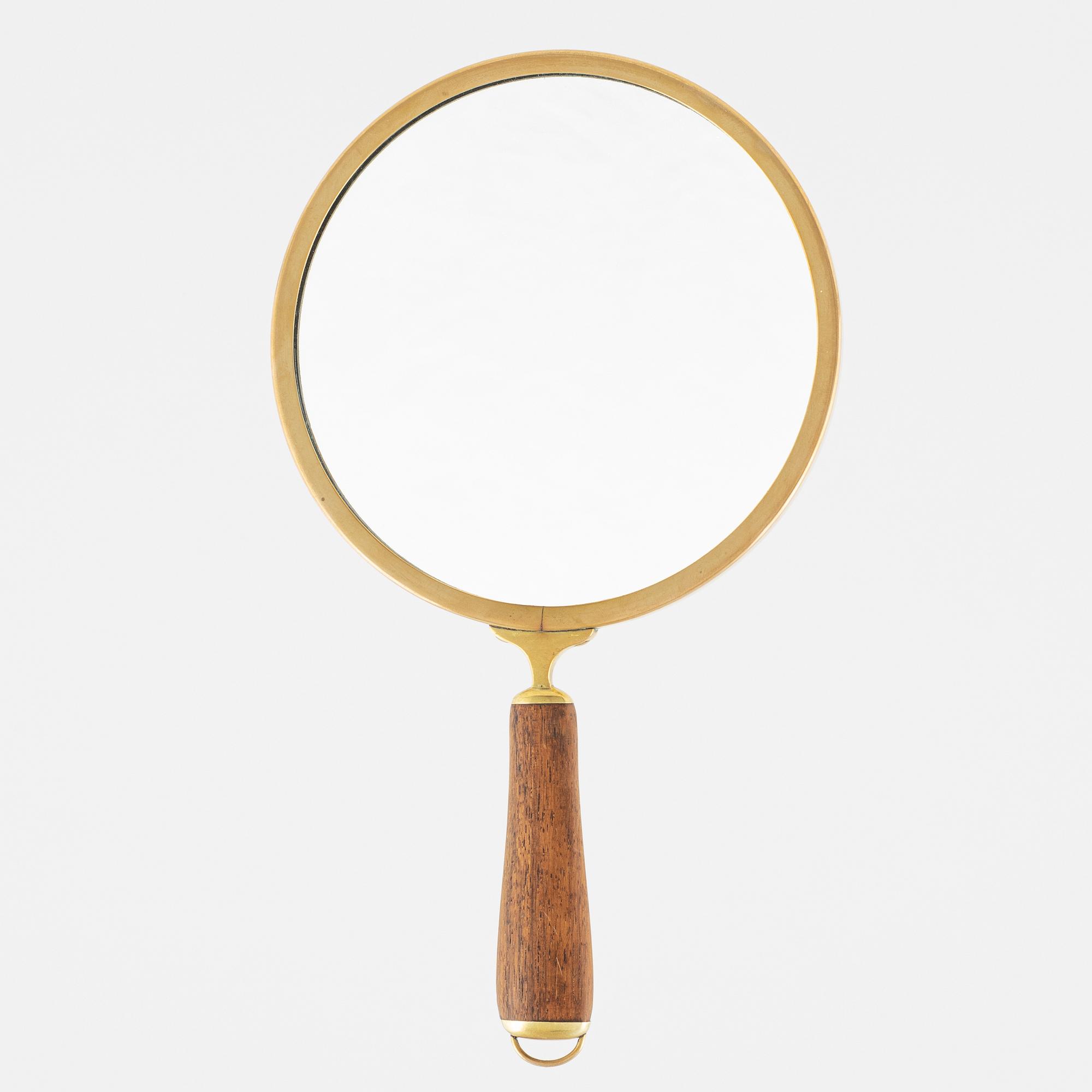 A hand mirror by Svenskt Tenn, model number H 2156, designed in 1935-36.