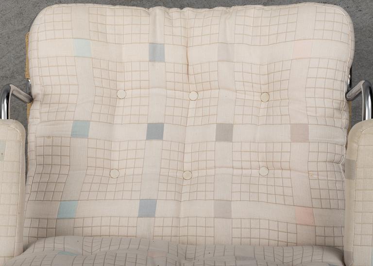 BRUNO MATHSSON, a 'Karin' easy chair, for Dux.