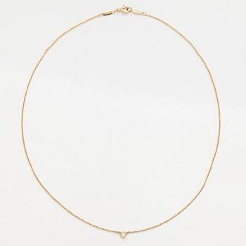 Tiffany & Co, kaulakoru, "Diamonds by the yard", briljanttihiottu timantti, 18K kultaa.