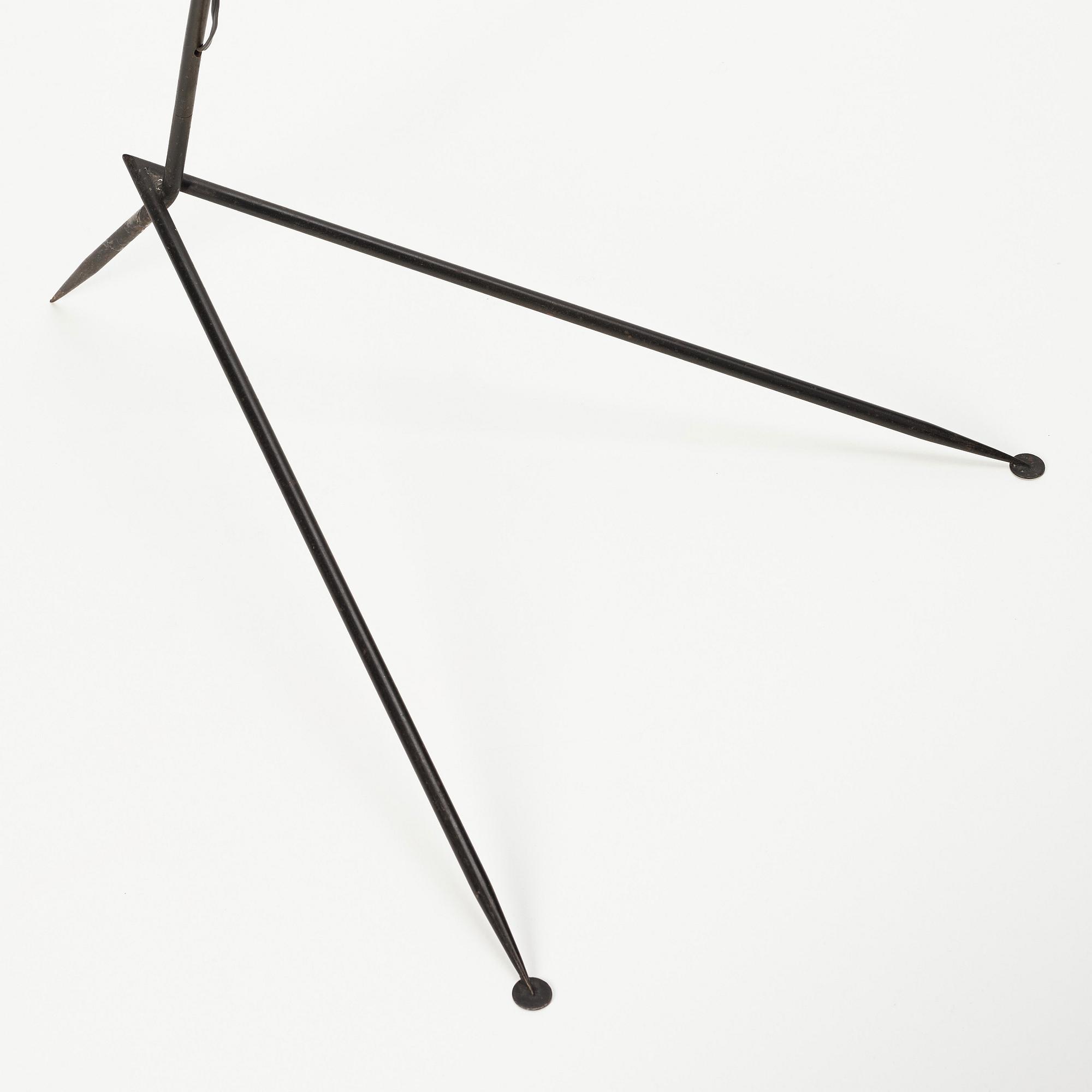 SERGE MOUILLE, a floor lamp, Ateliers Serge Mouille, France ca 1953.