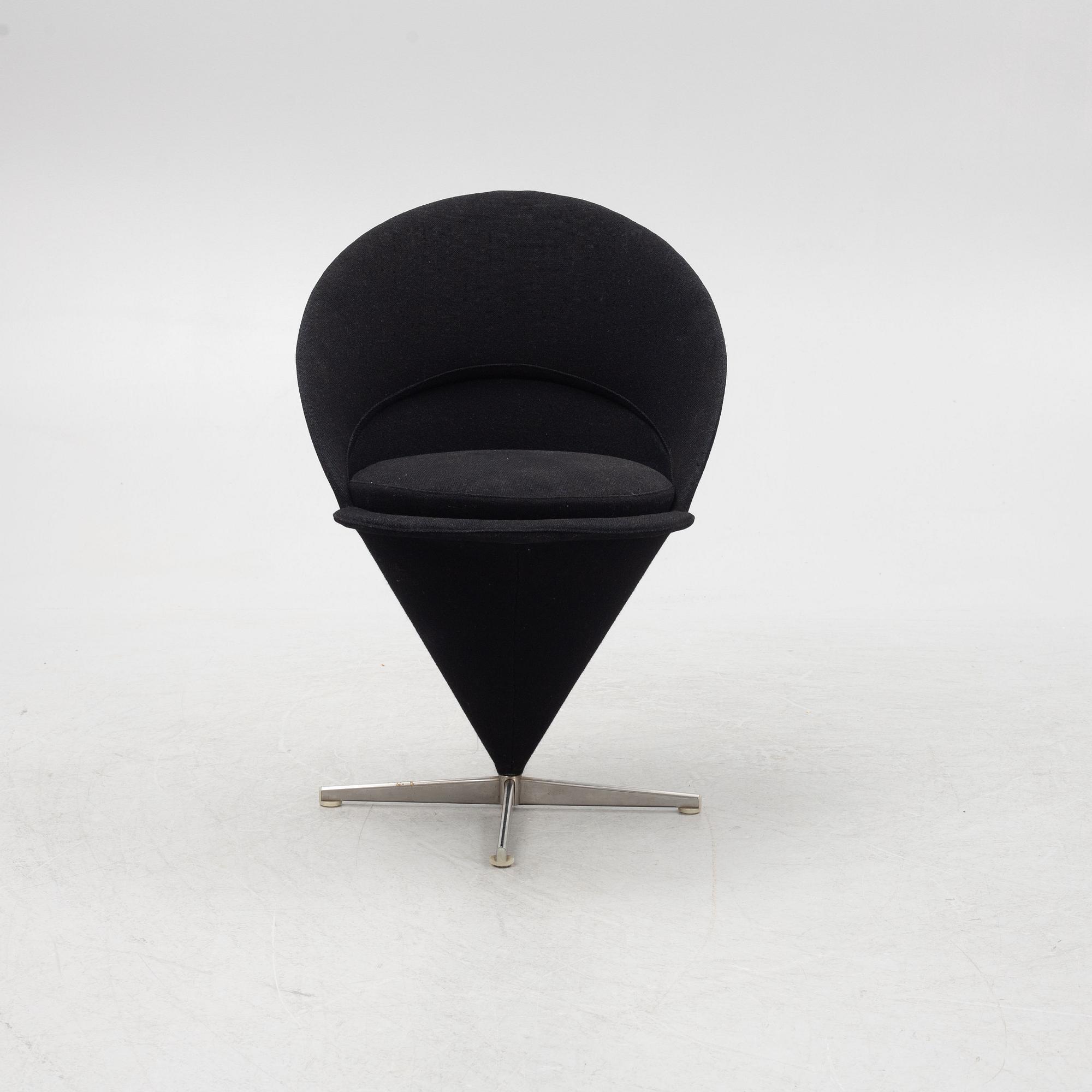 Verner Panton, stol "Cone chair", Danmark.