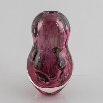 Heléne Krantz, vas, graal, unik, Orrefors, 2003.