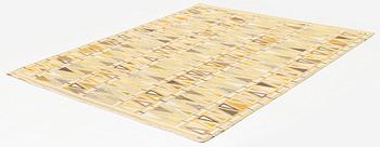 Ingrid Dessau, a carpet, 'Pilevall, gul', flat weave, c 225 x 180 cm signed KLH ID.