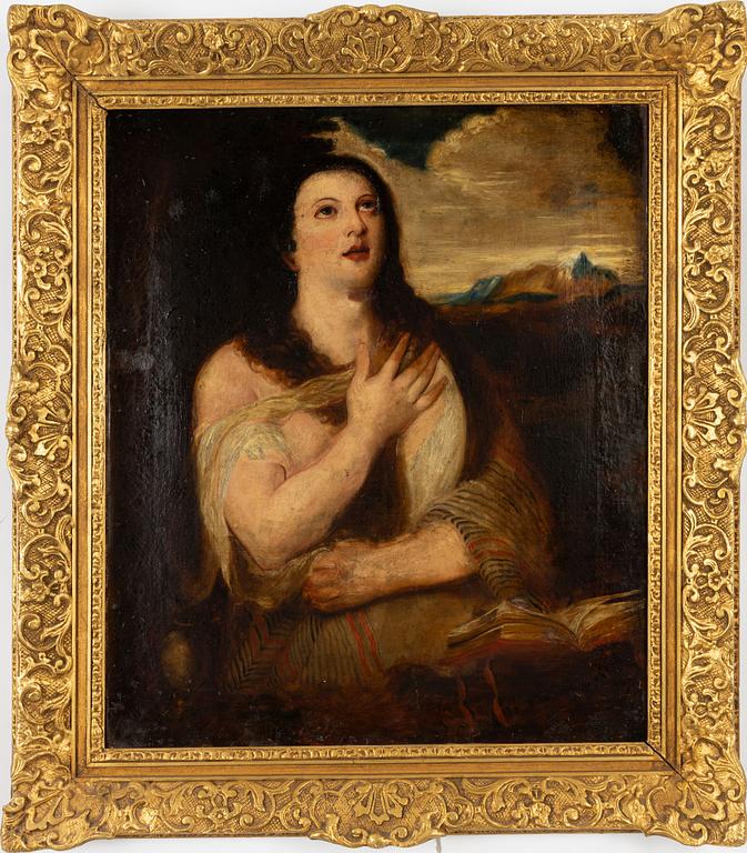 Italiensk skola, 1800-tal, Den botfärdiga Magdalena.