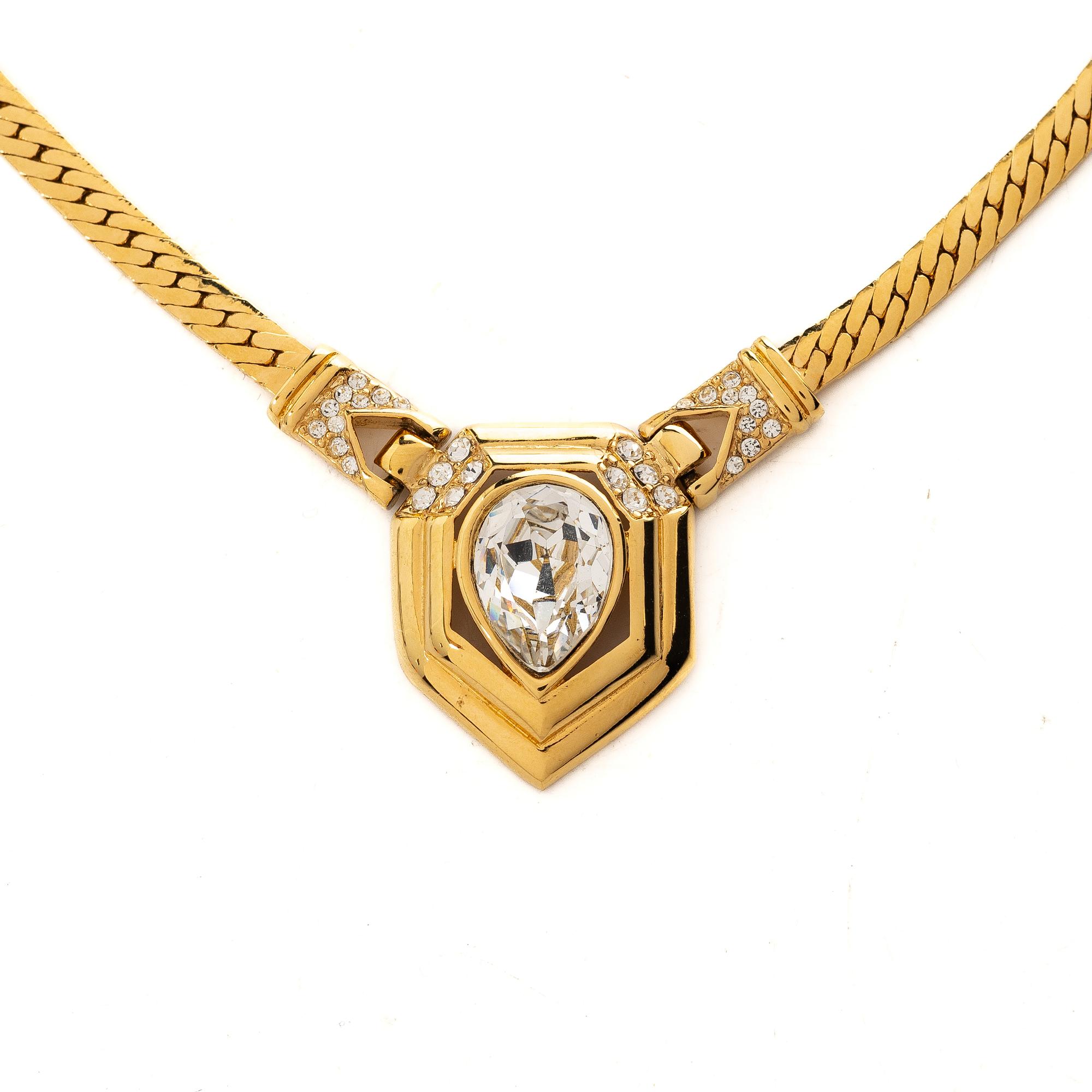 Oscar de la Renta, a necklace, 1980s.