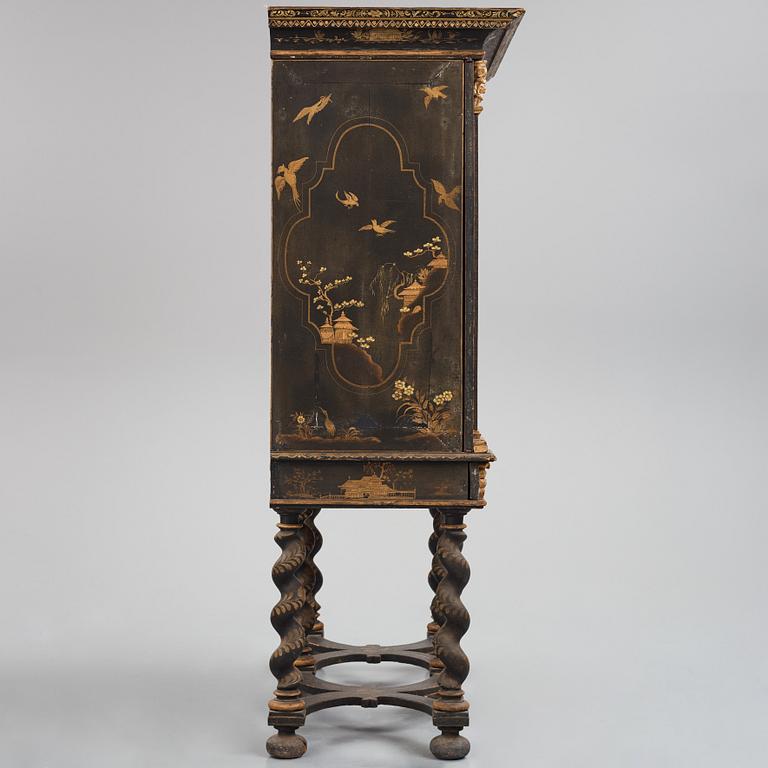 A Swedish late Baroque cupboard.