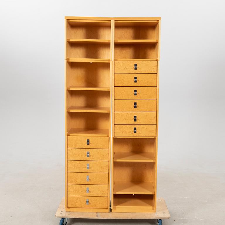 Bror Boije shelving system 6 dlr "Flexi" Horred late 20th century.