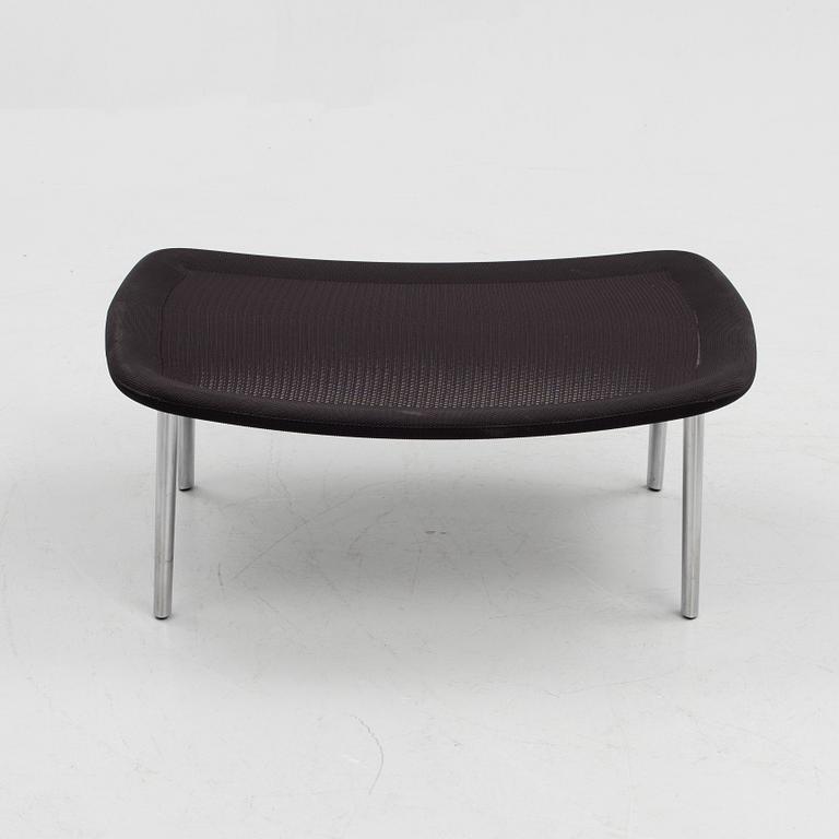 Ronan & Erwan Bouroullec, "Slow chair", Vitra, armchair and footstool.