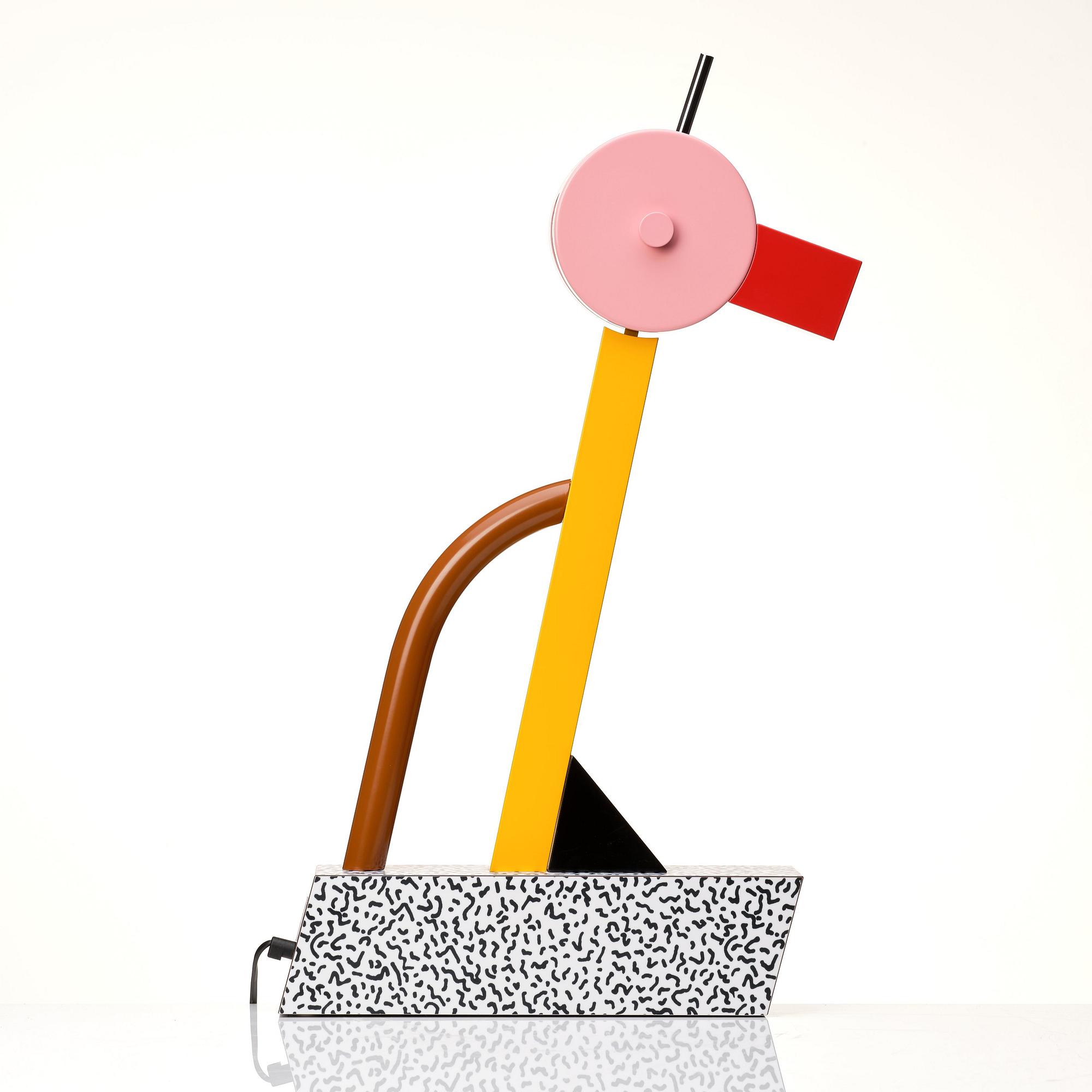 Ettore Sottsass, a 'Tahiti', table lamp, Memphis, Milan, post 1981.