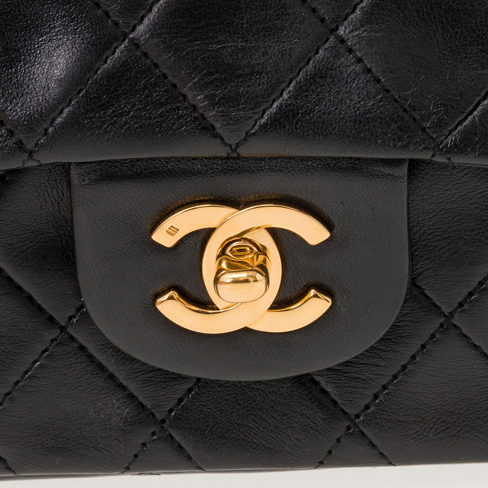 CHANEL Vintage Double Flap Bag.