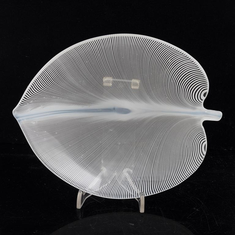 Tyra Lundgren, fat, glas, Venini, Murano, Italien.