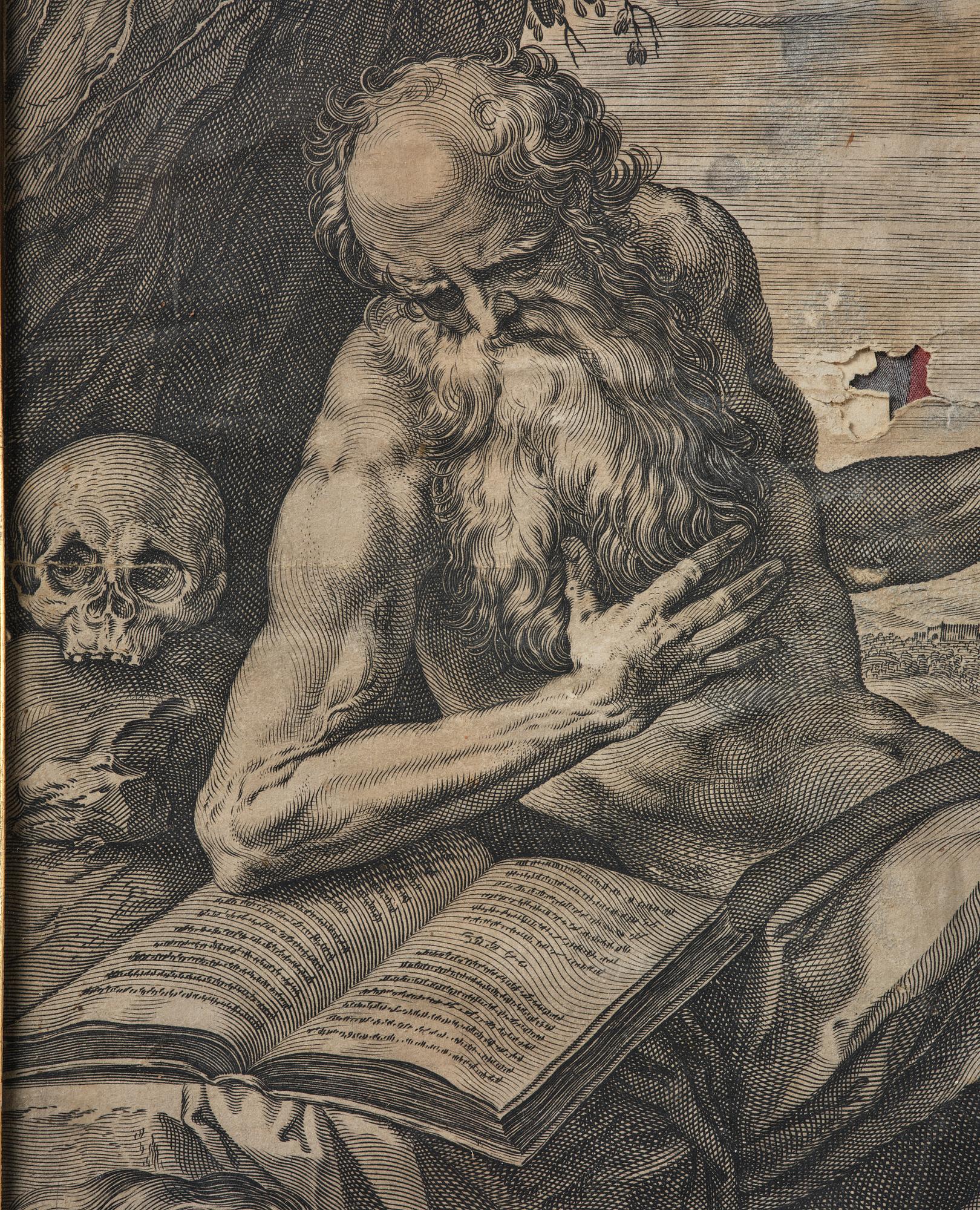 A Swedish rococo giltwood frame, later part 18th century.