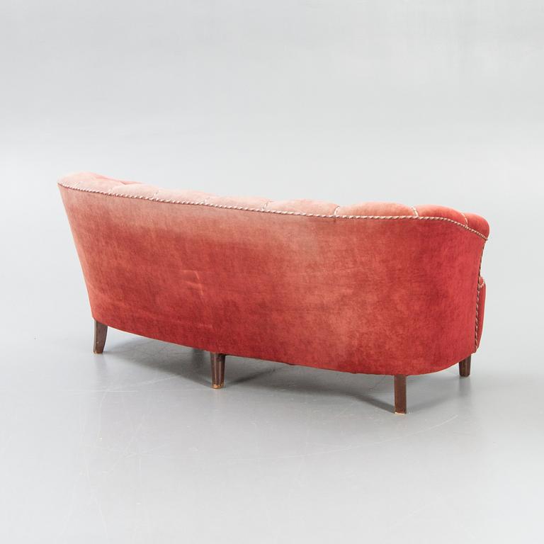 Sofa, probably Otto Schultz, 1940s-50s.