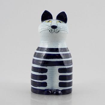 Lisa Larson, figurin, stengods, "Stor katt" ur serien "Tripp, trapp, trull", Gustavsberg.