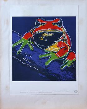 ANDY WARHOL, tryck, 6 st, "Endangered Species", 1983.