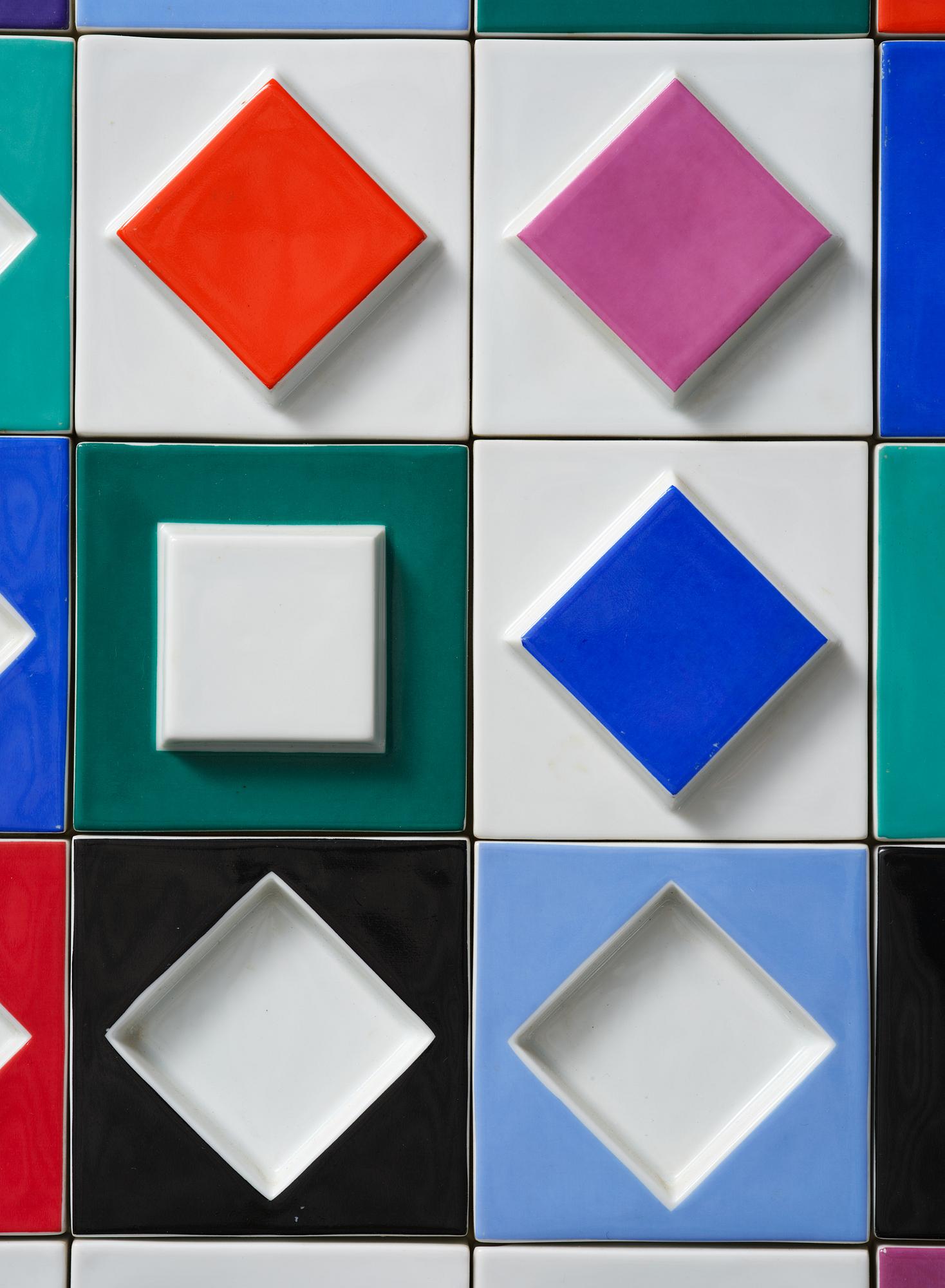 Victor Vasarely, relief, Rosenthal Studio Linie, Tyskland.