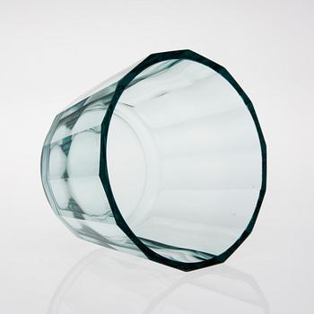 SKÅL, glas, signerad G Hongell, Karhula. 1920/30-tal.