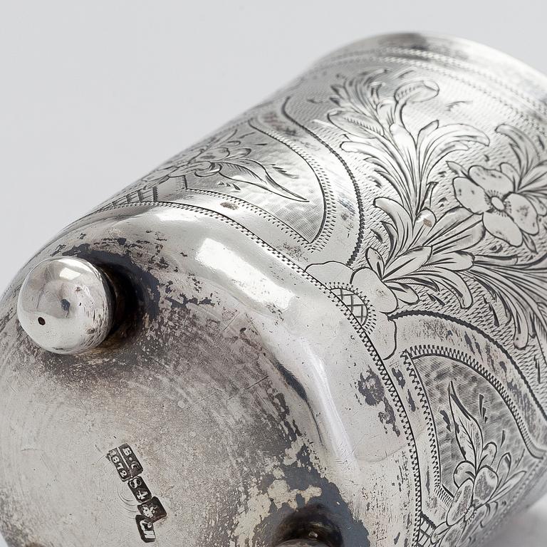 S.M. Ikonnikov, a silver beaker, Moscow 1872.