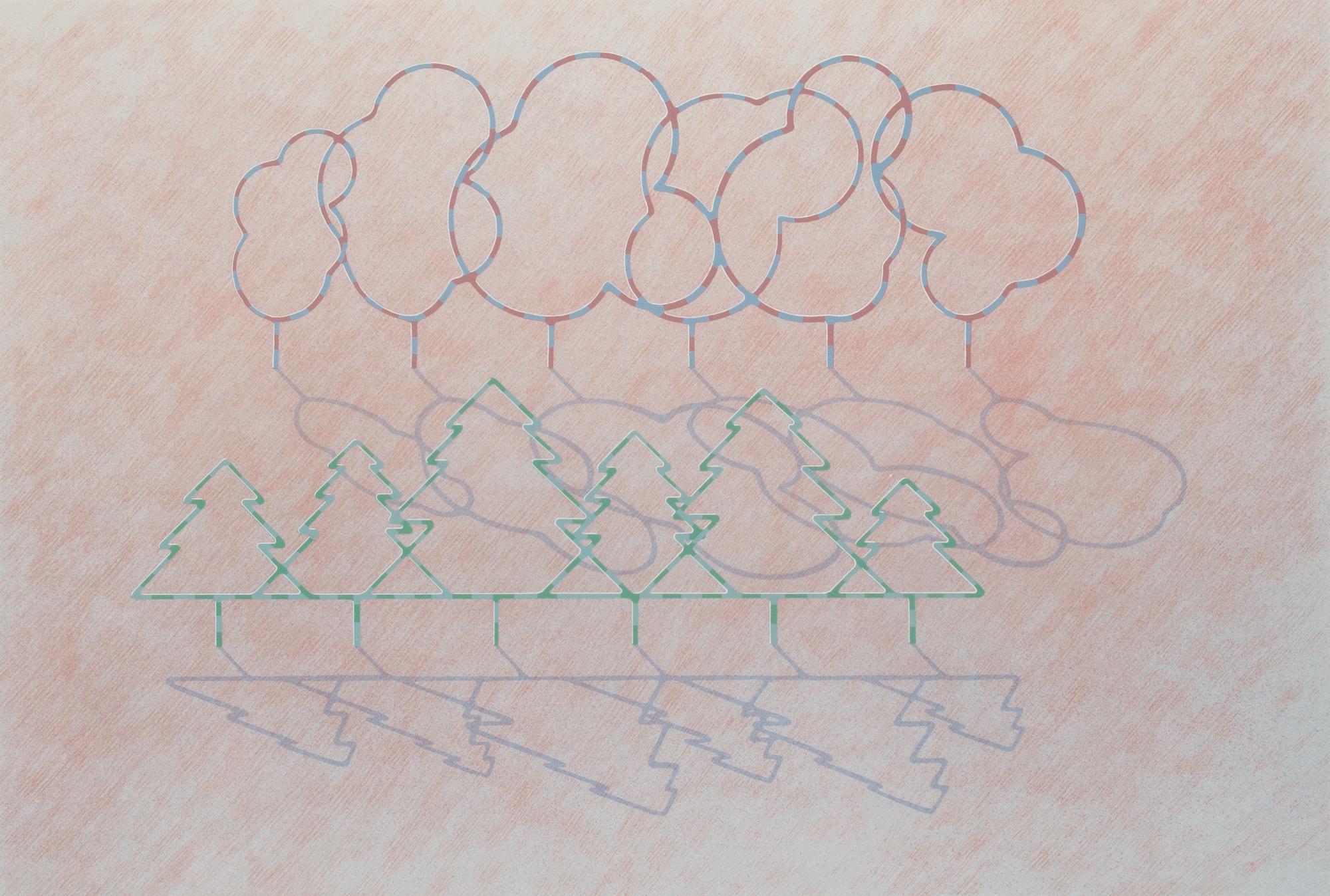 Kristian Krokfors, silkscreen, signed and dated -82, numbered 18/110.