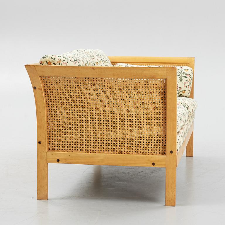 Arne Norell, a 'Rotang' sofa, Norells möbler, late 20th Century.