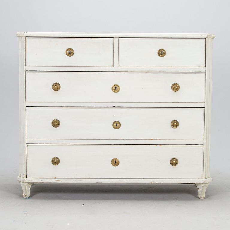 Byrå, gustaviansk, 1700-talets slut.