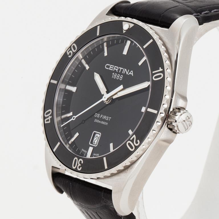 CERTINA, DS First Ceramic, wristwatch, 41 mm.