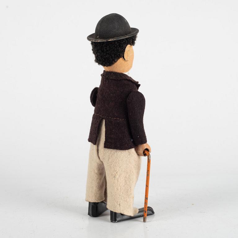 Schuco, mechanical toy "Charlie Chaplin", 1920-30s.
