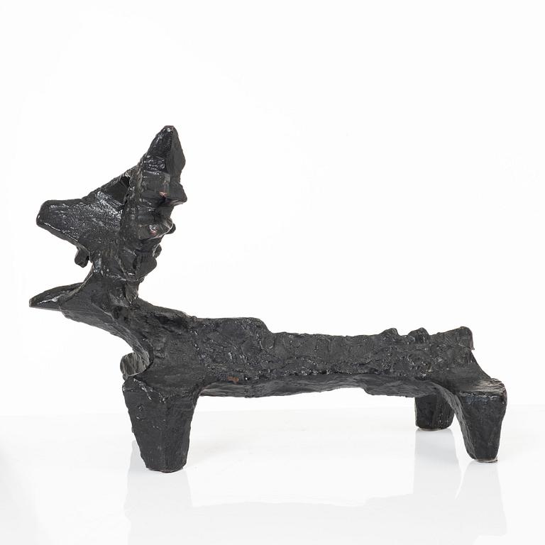 Olle Hermansson, fire dog, "The Fox", Husqvarna.