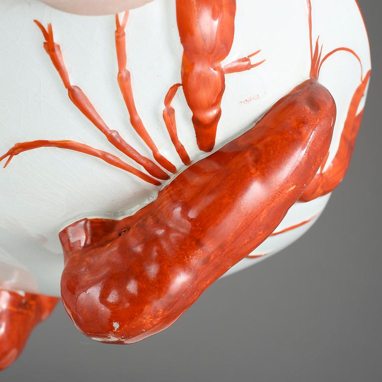 KRÄFTSERVIS, 35 delar, flintgods, Alf Wallander, Rörstrand, 1900-talets första hälft.