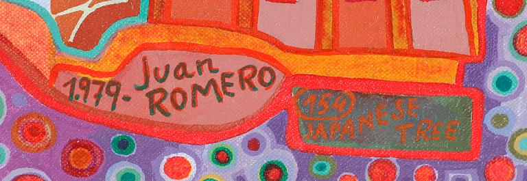 JUAN ROMERO, akryl på duk, signerad och daterad 1979.