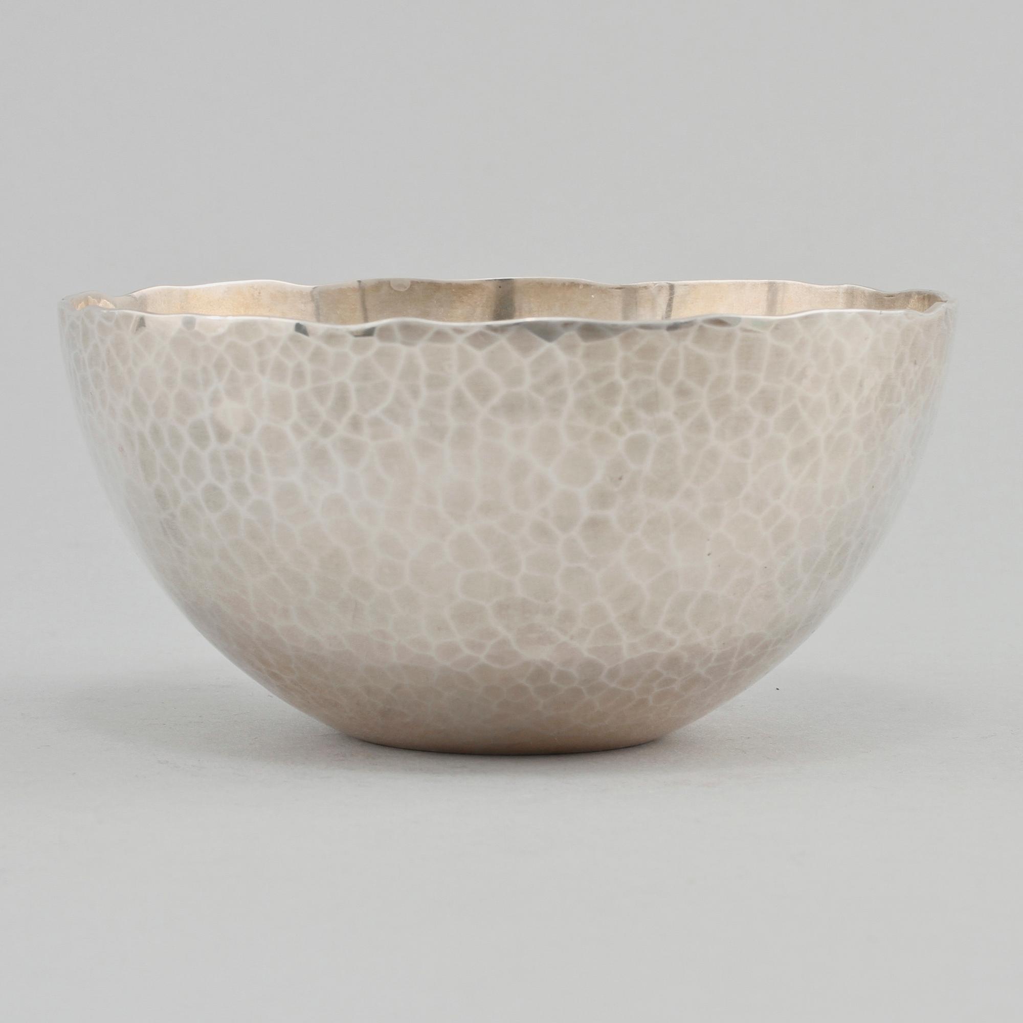 SKÅL, sterlingsilver, Rey Urban, 1998, vikt 335 g.