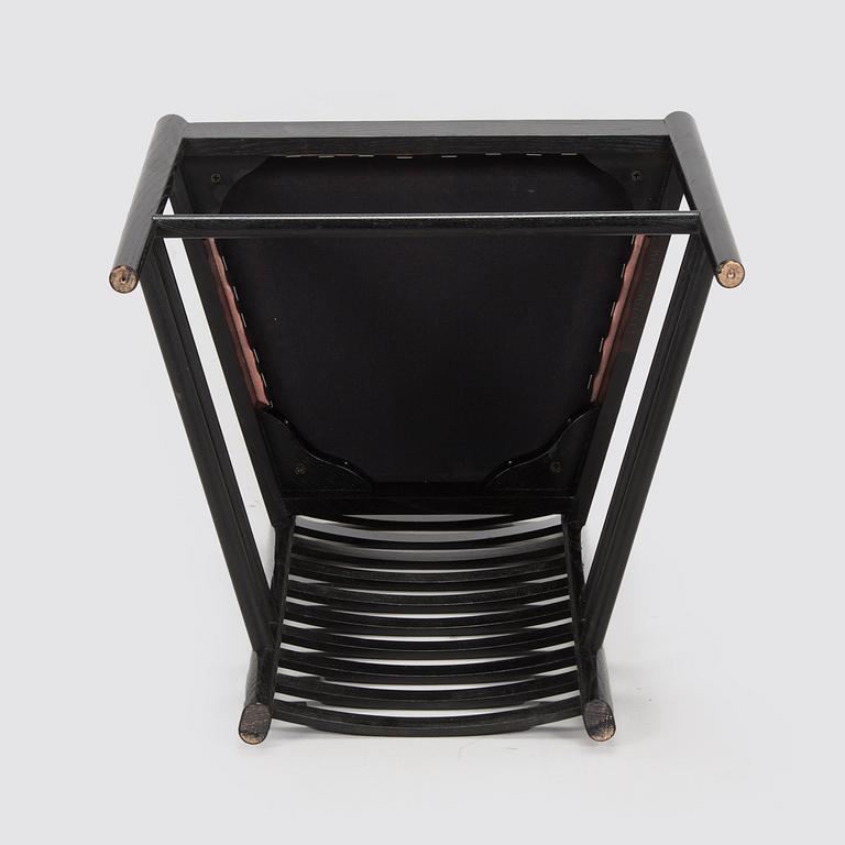 Charles Rennie Mackintosh, a 'Hill house 1' chair for Cassina, designed in 1902.