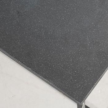 SIDEBOARD, metall med stenskiva märkt Spain Cosentino Microban.