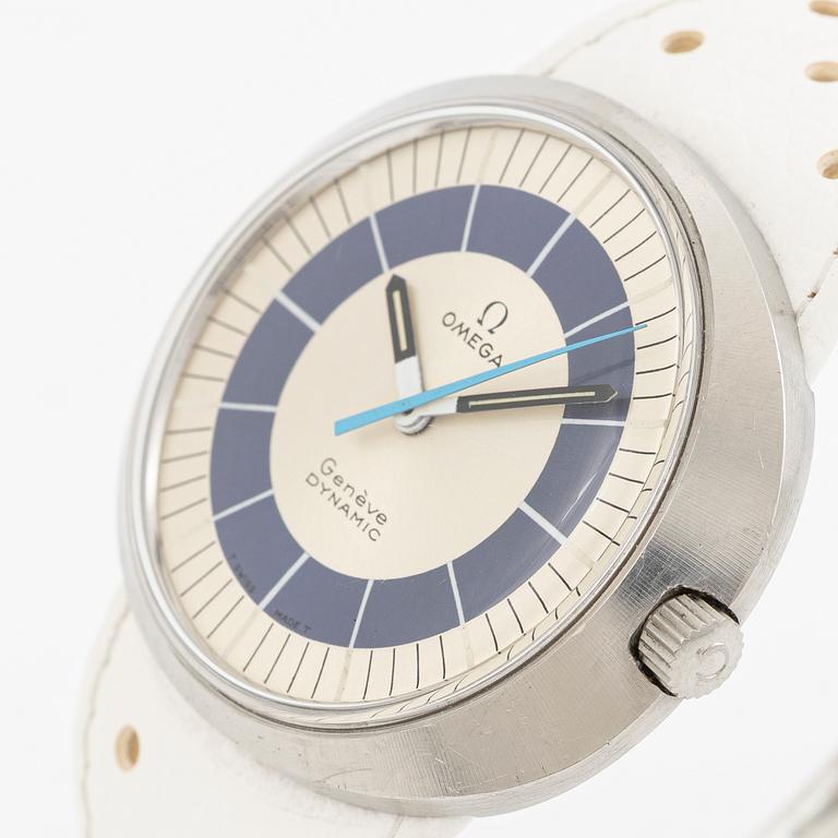 Omega, Genève, Dynamic, wristwatch, 41 x 36 mm.