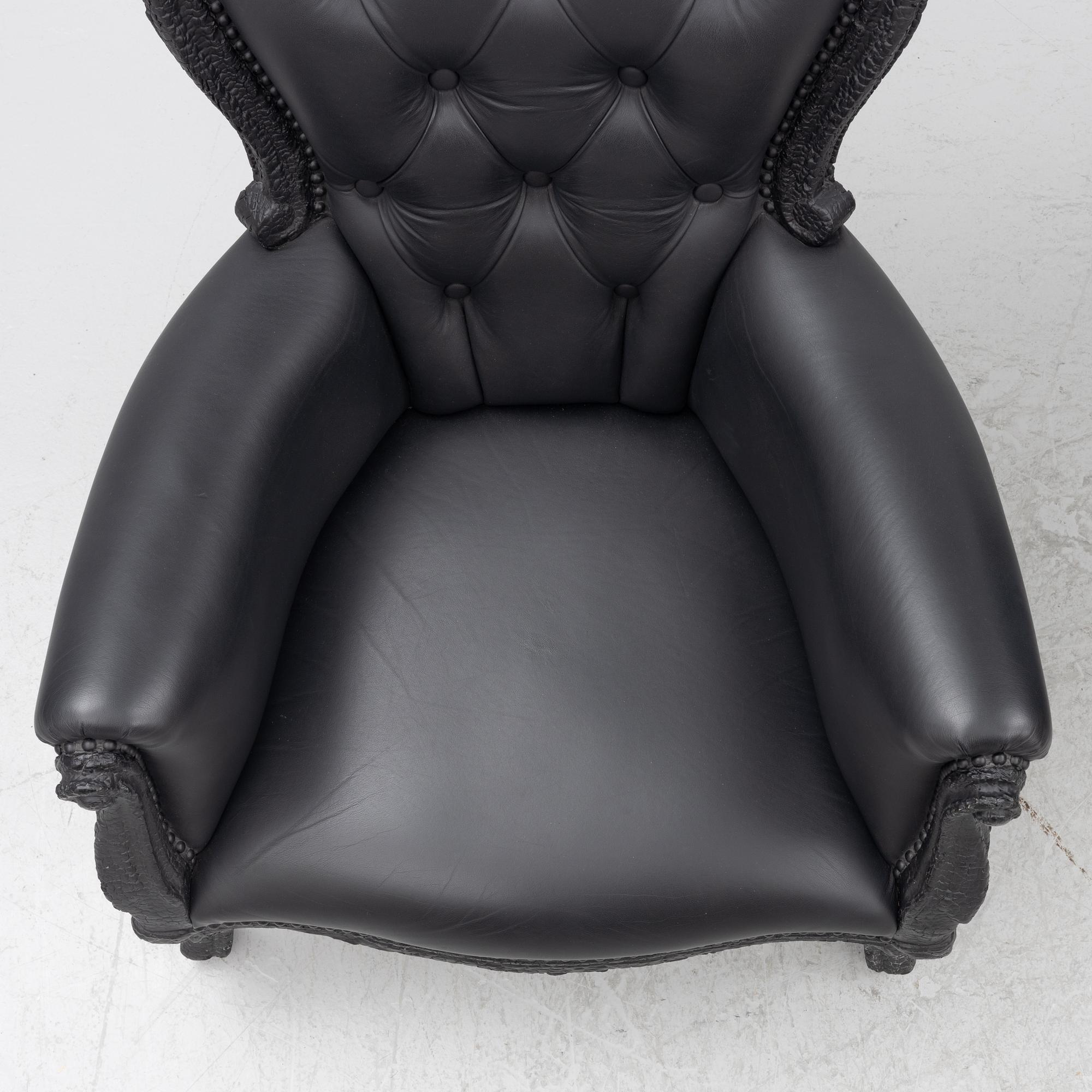 Maarten Baas, fåtöljer, ett par,  "Smoke Armchair", Moooi, samtida.