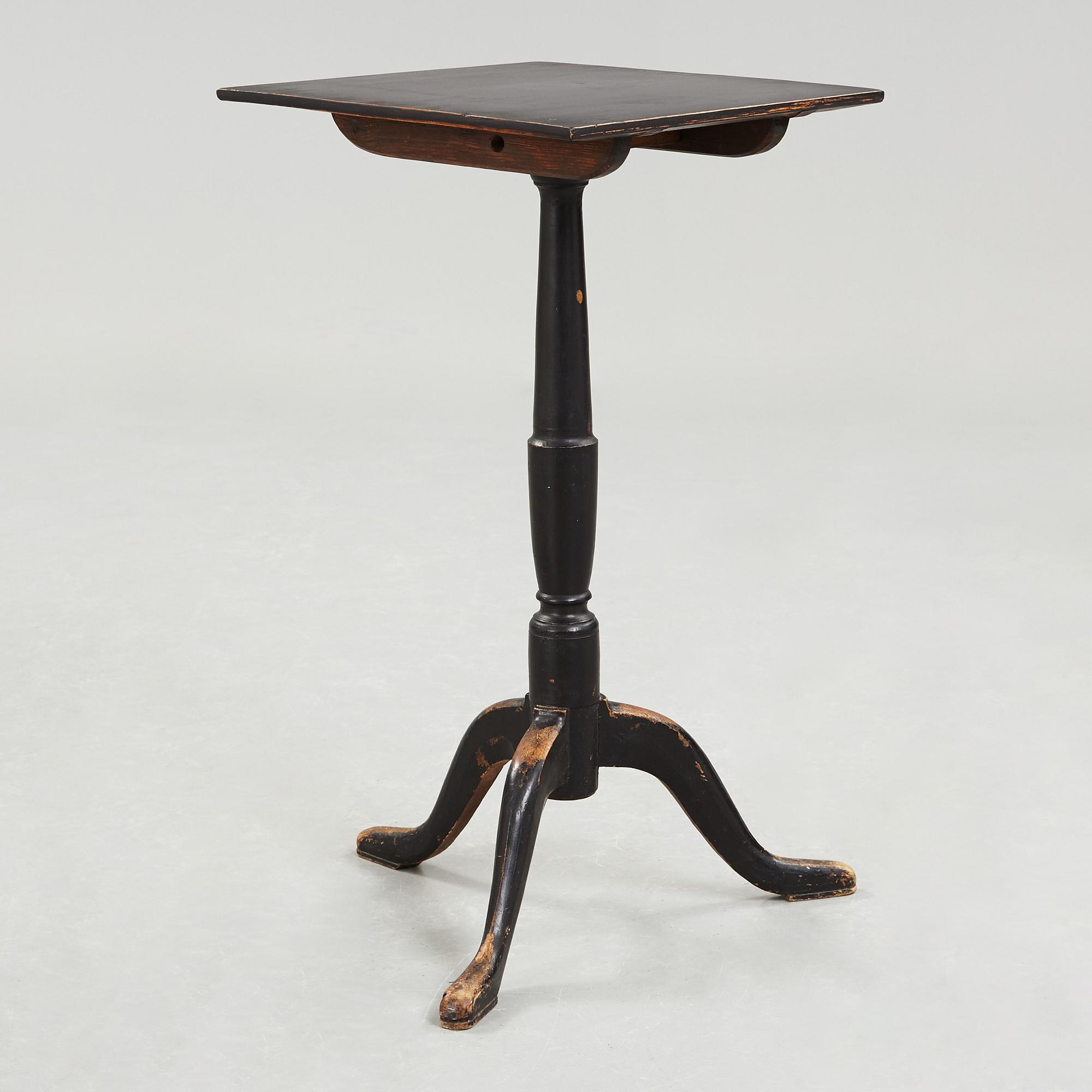 A 19th century table.