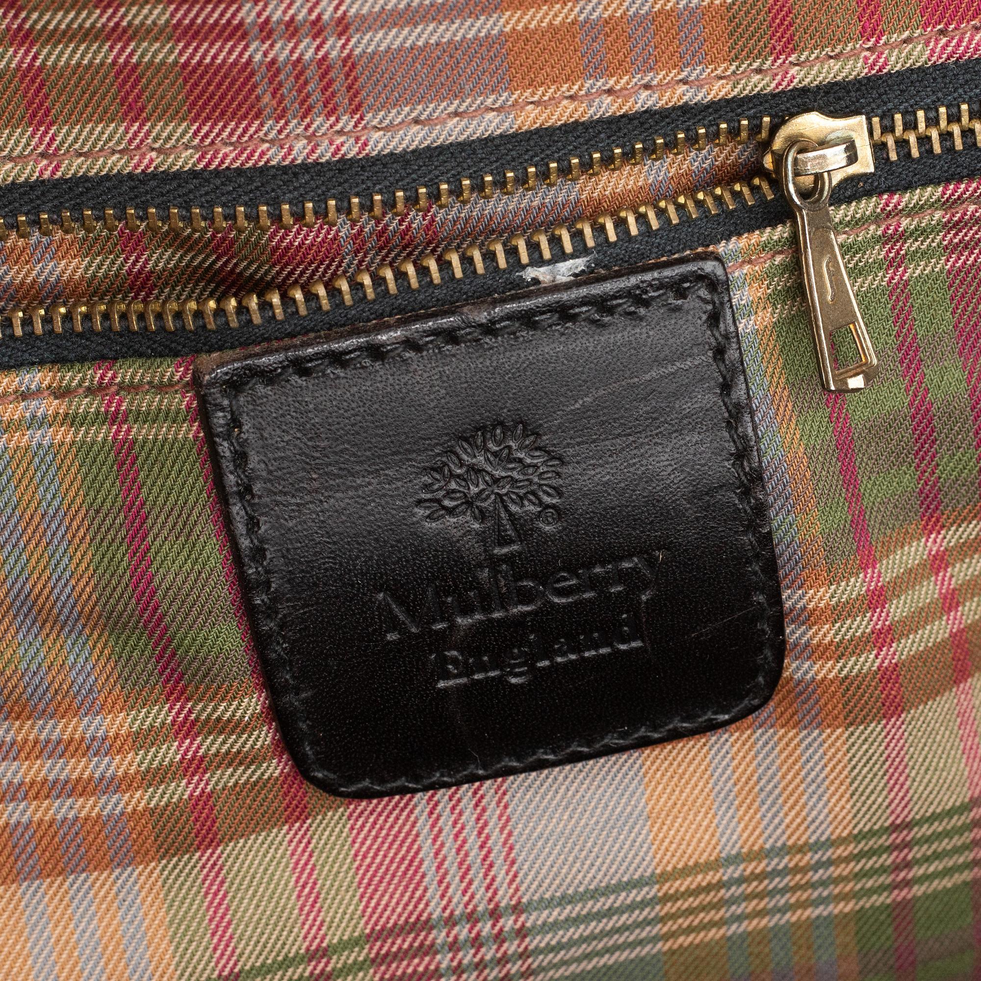 Mulberry, doctor's bag/weekend bag, vintage.