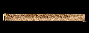 ARMBAND, 18 k guld, svenska stämplar. Vikt ca 37 g.