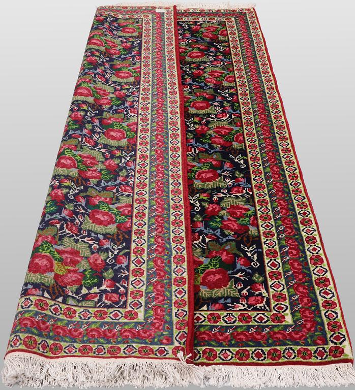 An Afshar carpet, 198 x 124 cm.