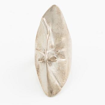 Björn Weckström, ring, silver, "Gonda's mask", Lapponia 1994.