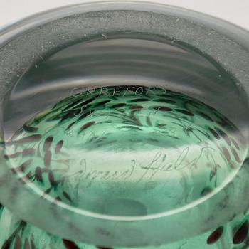 Edward Hald, vas, "Fiskgraal", signerad.