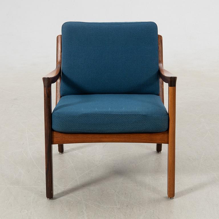 Ole Wanscher, Sofa and armchair "Senator" 166/169 France & Son Cado Denmark 1960s.