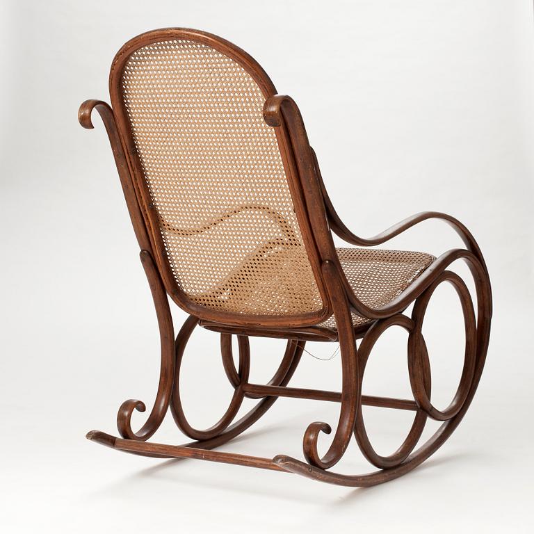 GUNGSTOL, Thonet, formgiven 1860-tal.