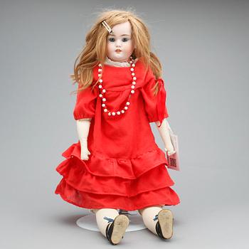 BISKVIFLICKDOCKA, Tyskland, 1900-talets första del, Simon & Halbig, 1080.