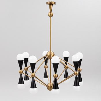 Jonathan Adler, a 'Caracas' chandelier.